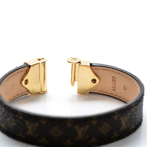 louis vuitton nano monogram bracelet fake|louis vuitton monogram bracelet silver.